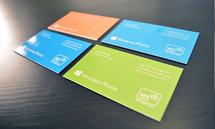 Design Your Own NFC Business Cards - Vertical - bigDAWGS greetings