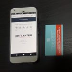 Chi’Lantro BBQ Custom Promotional Card with NFC