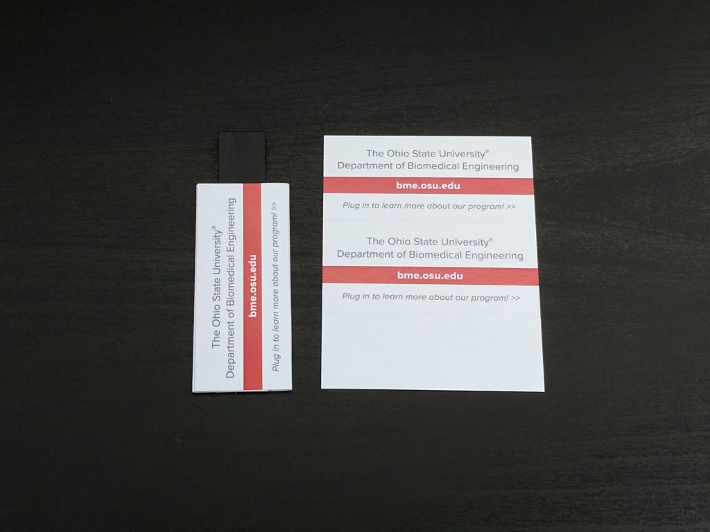 The Ohio State University Mini Magnetic Card with USB Webkey