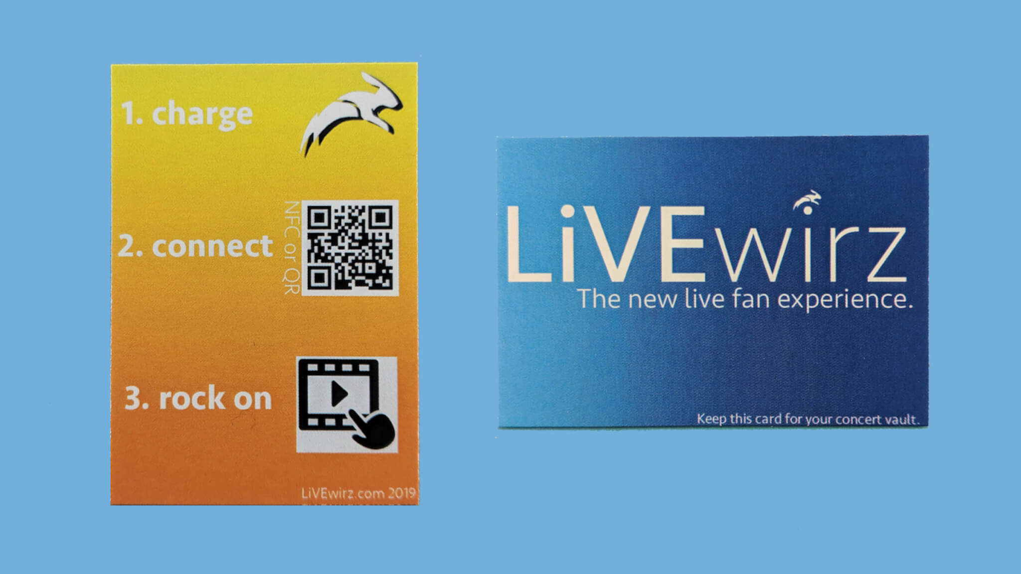 LiVEwirz Customized Business Card with NFC